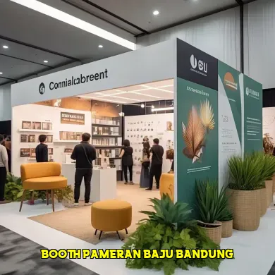 Booth Pameran Baju Bandung